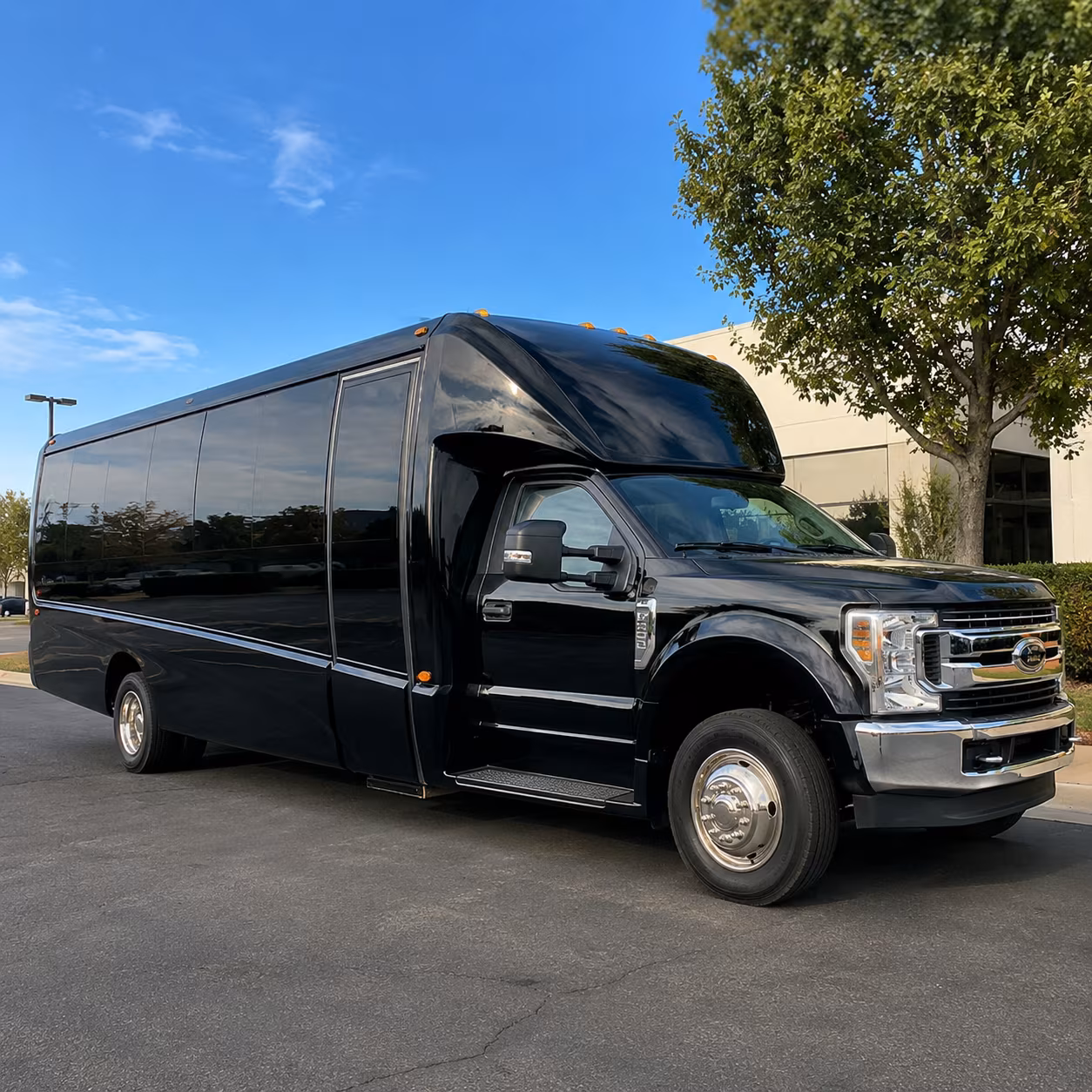 college campus visit buses for sanford high school groups