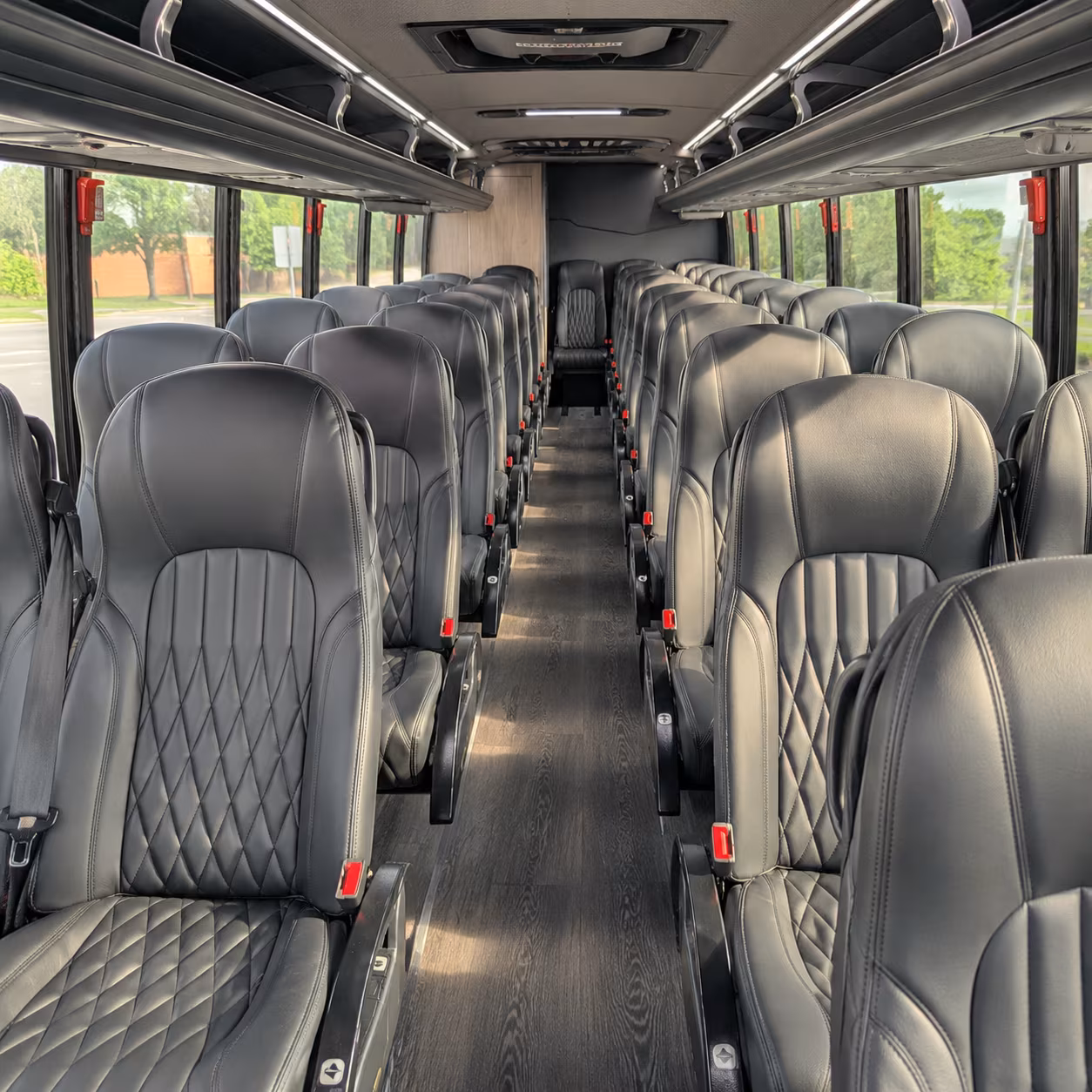 sanford corporate event transportation onboard seating