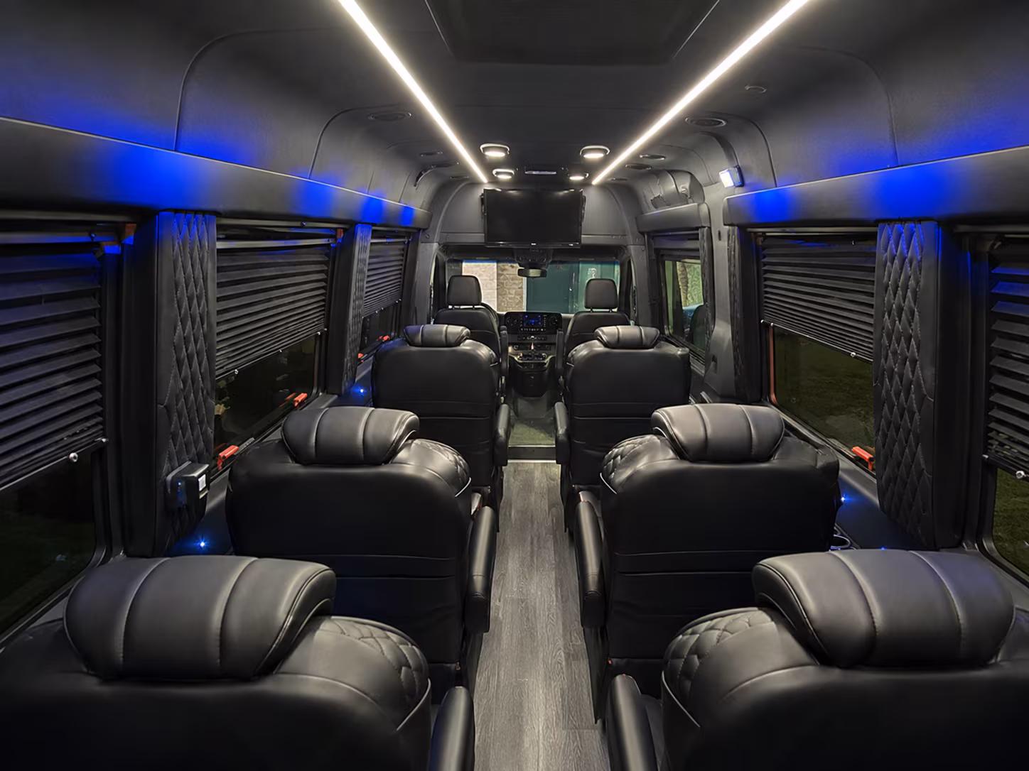 sanford private event transportation onboard seating