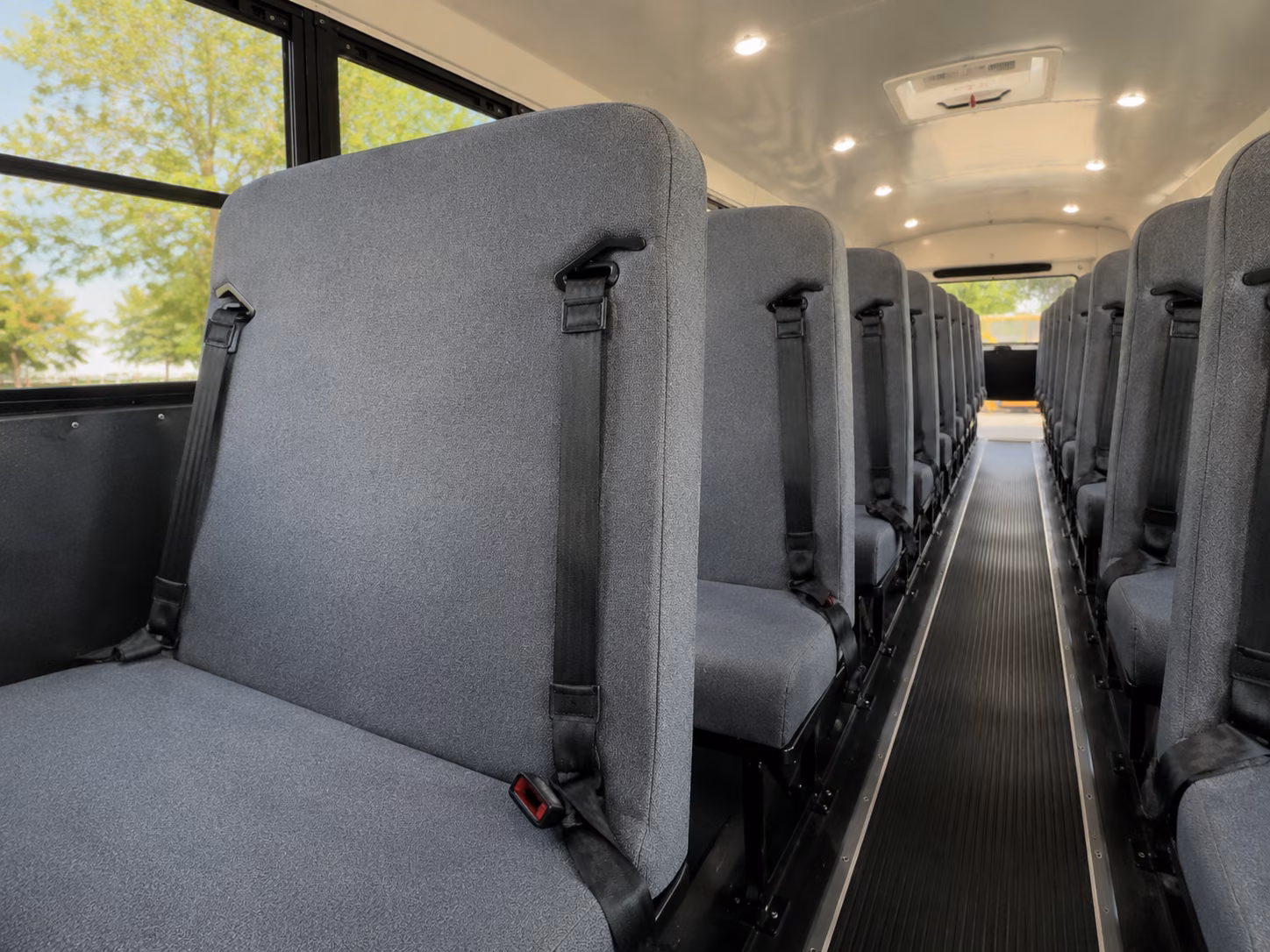 sanford school bus interior
