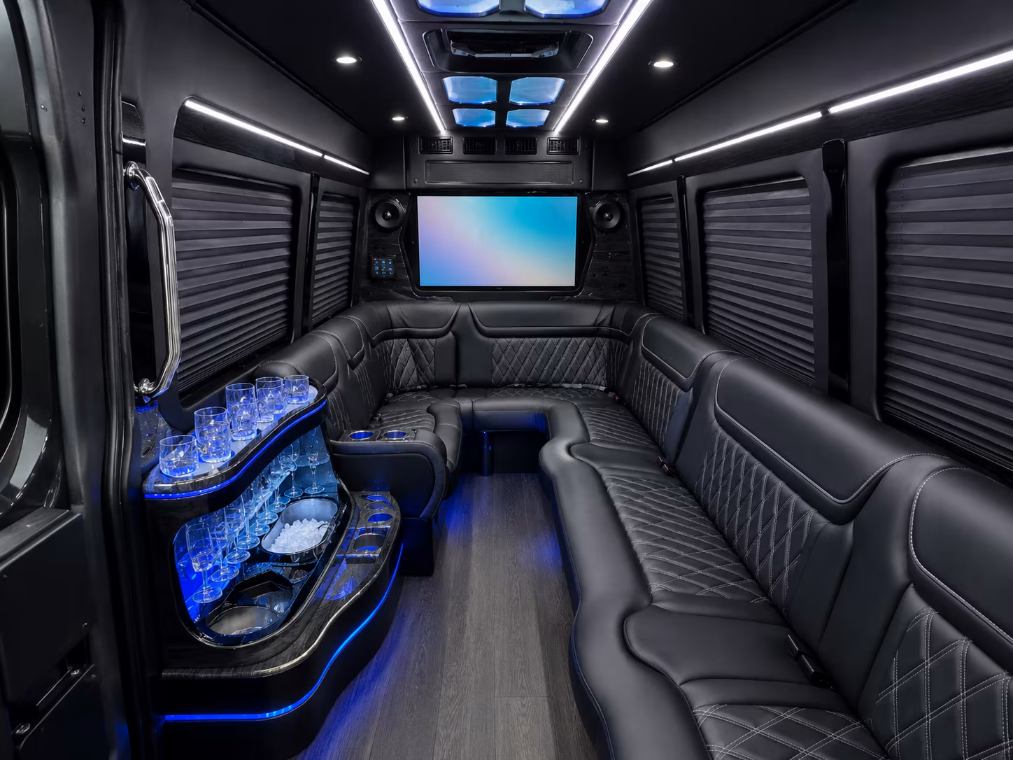 sanford sprinter limousine inside
