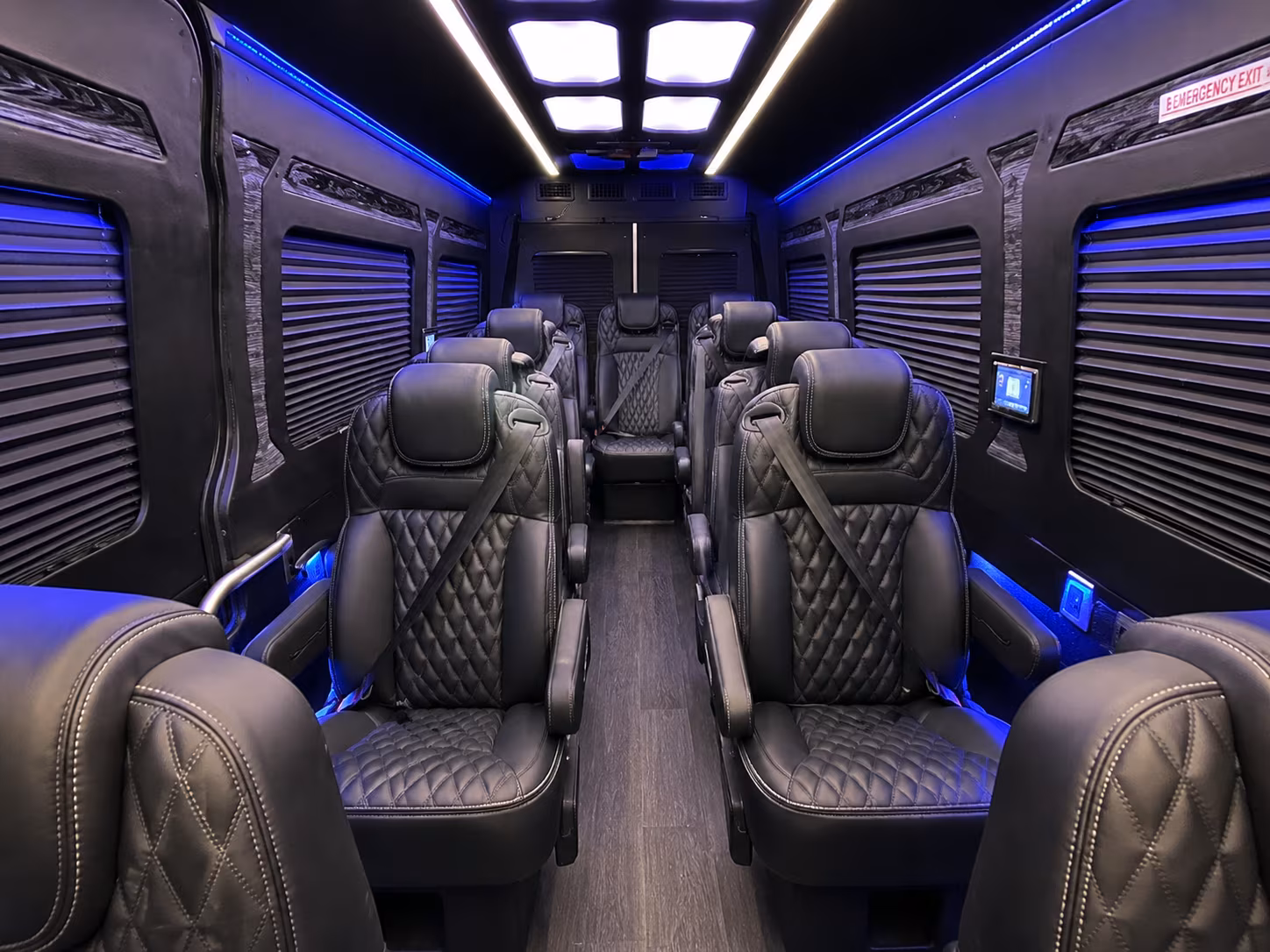 sanford sprinter van with driver inside