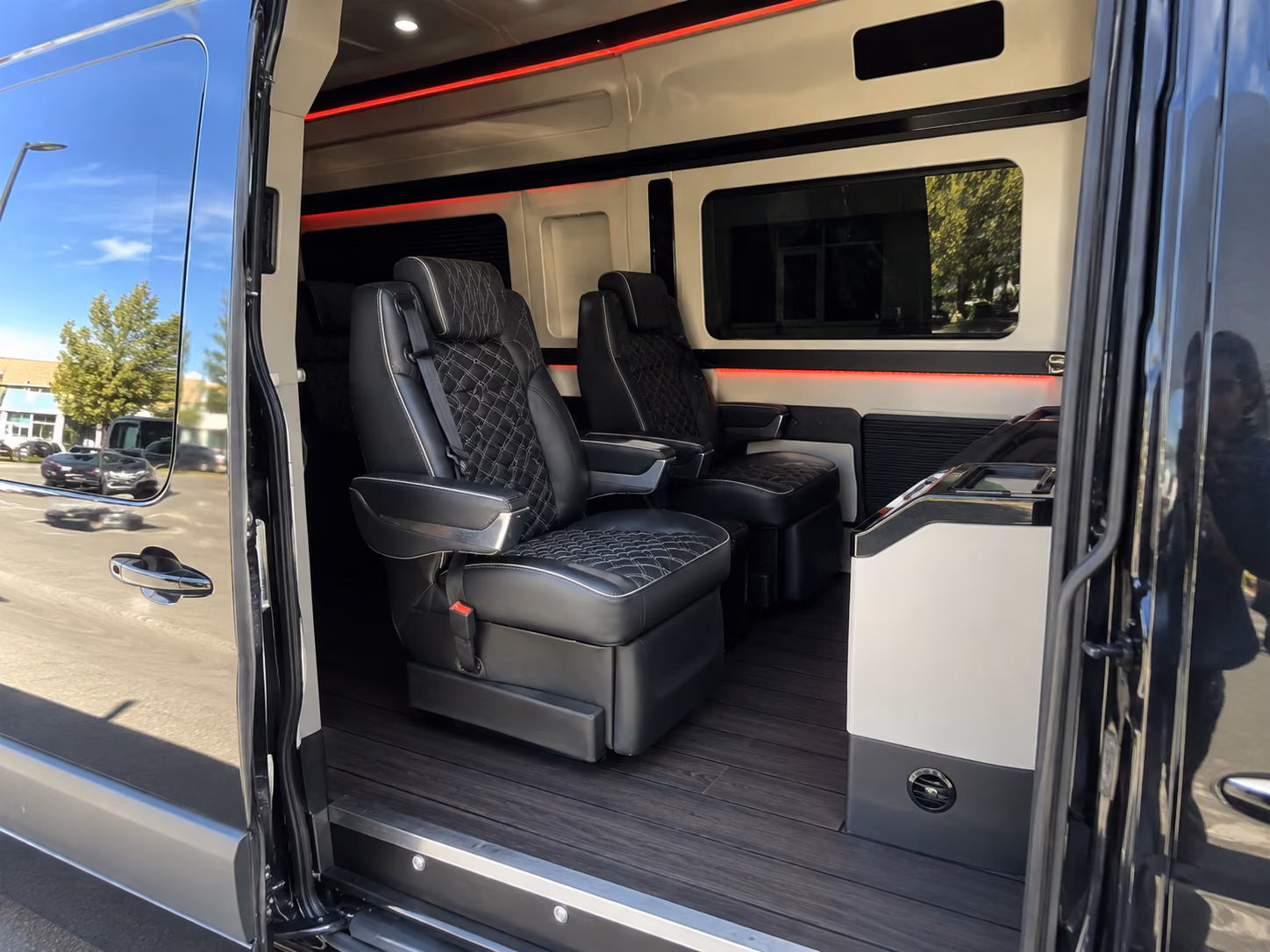 sanford sprinter van with driver interior